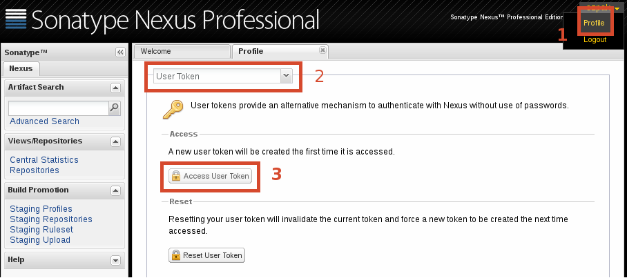 password repository with access log